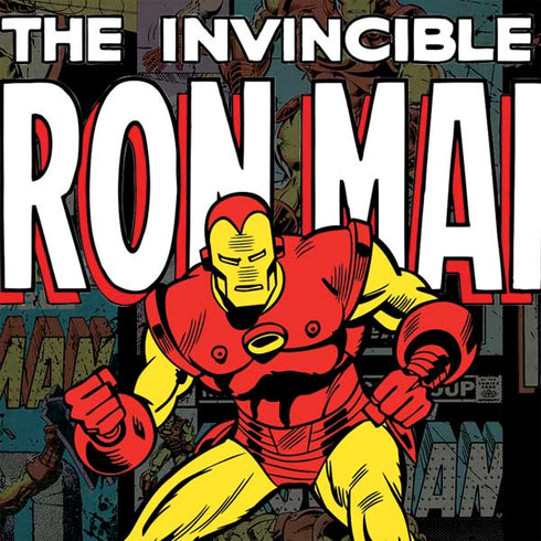 Marvel Classic Comics Iron Man Action Vintage Nintendo 2DS XL (2017) Skin